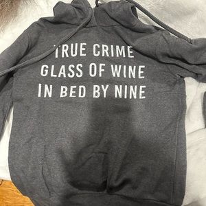 True Crime XS Women’s Cut Sweatshirt